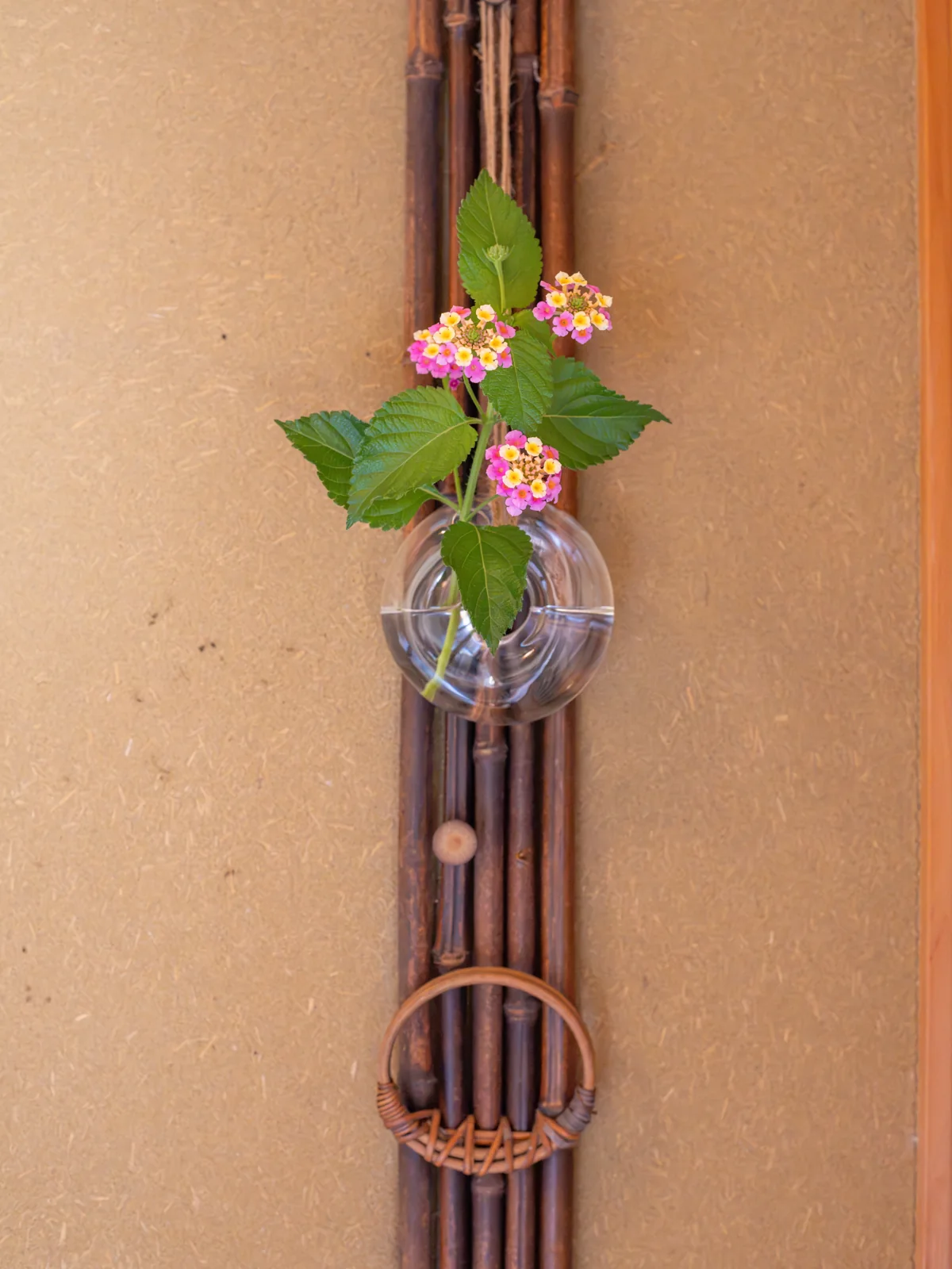Flowers on the wall